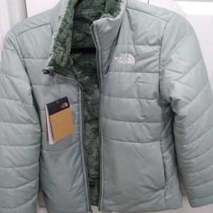 North face mossbud insulated reversible jacket